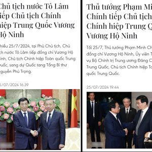 TBT Nguyễn Phú Trọng chưa yên nghỉ tại nghĩa trang, Trung Quốc đã vội bàn đến việc ai sẽ kế vị ông Trọng?